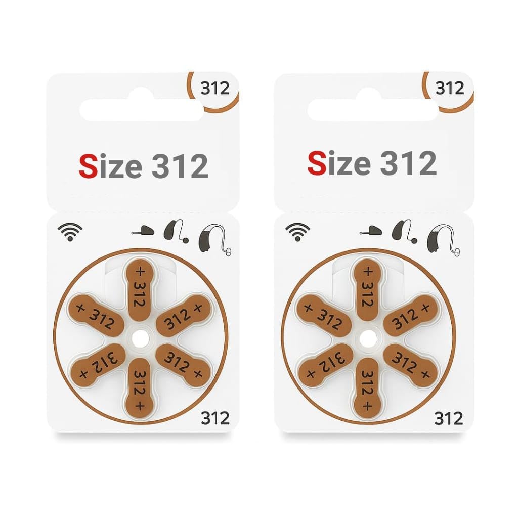 Signia Hearing Aid Battery 312 (10 Strips - 60 Batteries) Signia Hearing Aid Battery 312 (10 Strips - 60 Batteries) - Signia Hearing Aid